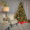 9ft. Pre-Lit Carolina Pine Artificial Christmas Tree, Clear Lights